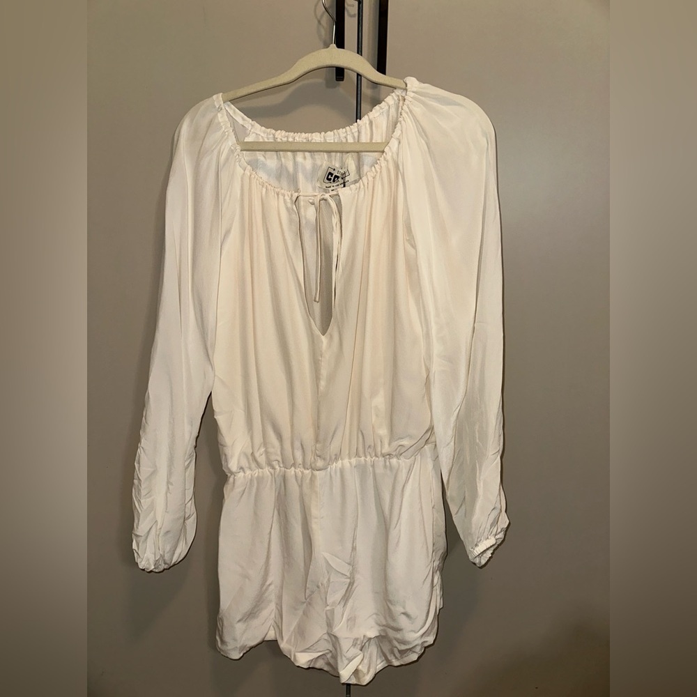 NWT Stone Cold Fox Silk Phoenix Cream Romper Size M/L - Picture 7 of 10